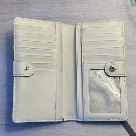 Kate Spade Charcoal Wallet - Picture 3 of 5